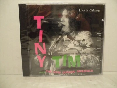 1995 TINY TIM Live In Chicago CD With The New Duncan Imperials NEW SEALED! Foto 1 de 4