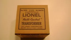 Lionel #1033 (90watts) Licensed Transformer Box - Picture 1 of 4