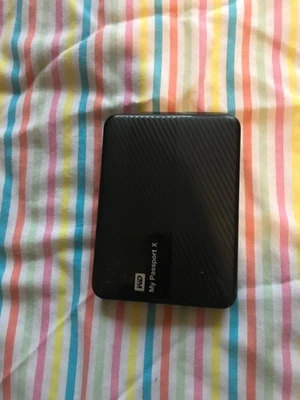 WD My Passport 1TB Portable Hard Drive - Black (WDBYVG0010BBK-WESN) - Image 1 of 2