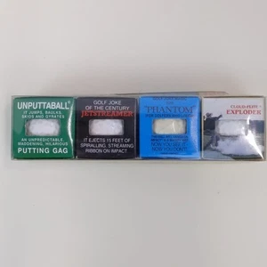 Trick Golf Balls The Awesome Foursome World's Best Gag Gift Golfing Dad Father's - Picture 1 of 8