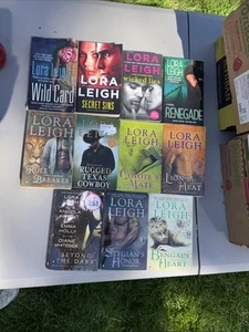 lora leigh book lot of 11 see titles lot # 2 - Picture 1 of 4