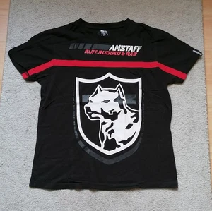 Amstaff T-Shirt Schwarz Rot Größe S - Bild 1 von 2