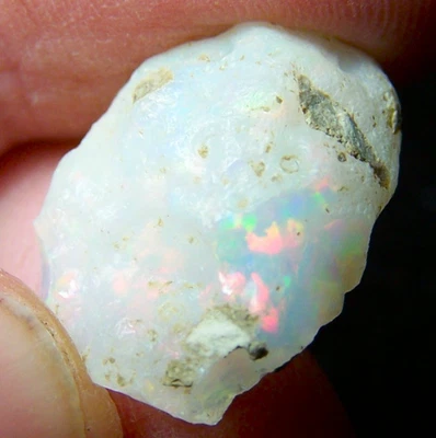 Ethiopian Opal Welo Rough * VIDEO 11.06 CTs AAA FIRE Cutting Grade USA DEALER - Image 1 of 4