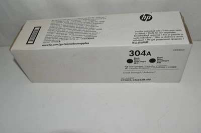 HP 304A 卡式胶筒 LaserJet Dual Pack CC530AD -NEW /OEM(#3516) 卡式胶筒 6000页数 黑色 墨粉&激光打印机碳粉 — 第 1/2 张图片