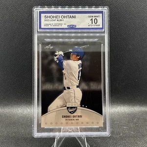 2023 Leaf Shohei Ohtani #LB-01 CCG 10 Gem Mint Dodgers - Bild 1 von 2