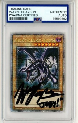 PSA Wayne Grayson Red-Eyes Black Dragon (Quarter Century Secret Rare) TN23-EN003 - Image 1 of 2