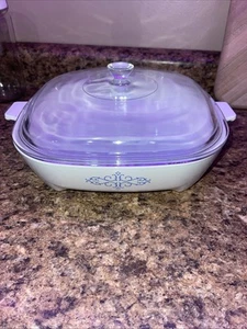 Vintage Corning Ware Browning Skillet Dish With Lid 10” - Picture 1 of 6