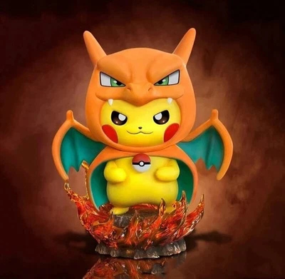 Action Figure Pokemon Statua Da Collezione 12cm Pikachu Charizard Nuova Gameboy - Immagine 1 di 4