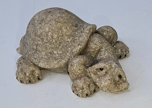 Quarry Critters Second Nature Design Tartaruga Sorridente Statuina Thurman Vintage - Foto 1 di 5