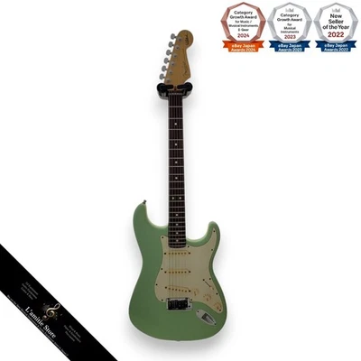 Guitare électrique Fender Jeff Beck Stratocaster 2014 Blue 22 Frets Bridge Sa... - Photo 1/4