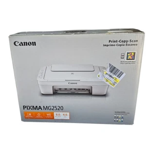 NUEVA impresora de inyección de tinta todo en uno Canon PIXMA MG2520 caja abierta sin tinta - Imagen 1 de 7