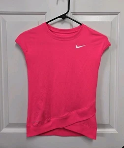 Nike Girls Dri-Fit Sleeveless Top 6-7y Hot Pink - Picture 1 of 3