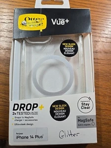 OtterBox Vue+ Series Case iPhone 15 Pro Max MagSafe Glitter Clear - Picture 1 of 3