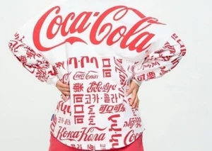 CAMISETA COCA-COLA Y SPIRIT IDIOMAS TALLA MEDIANA - Imagen 1 de 8