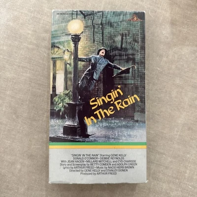 Singing In The Rain 1983 MGM VHS Tape Vintage Original Box Mark on Cover - Image 1 of 3