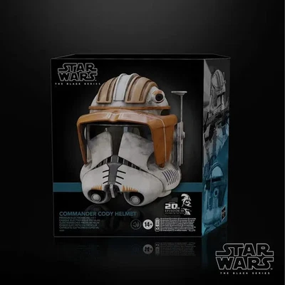 ¡EN STOCK! Casco Star Wars Rots Black Series Clone Commander Cody de Hasbro Foto 1 de 4