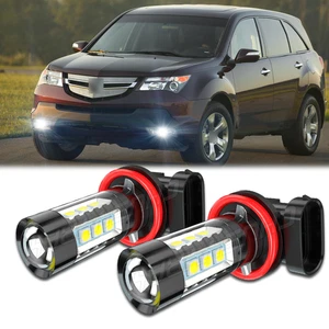 For Acura MDX 2007-2011 2012 2013 H11 LED Bulbs White Fog Light - Picture 1 of 11