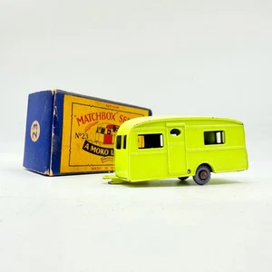 Matchbox Lesney 23b Berkeley Cavalier Caravan GPW Boxed Regular Wheels  - Bild 1 von 14