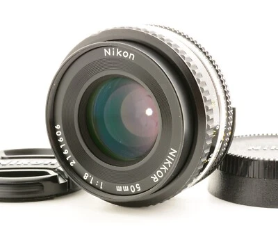 [NearMint] Nikon Nikkor Ai-s Ais 50mm F 1.8 Pancake Prime Lens from Japan - Image 1 of 4