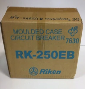 Riken RK-250EB Moulded Case Circuit Breaker 3 Pole, 225 Amp - Picture 1 of 6