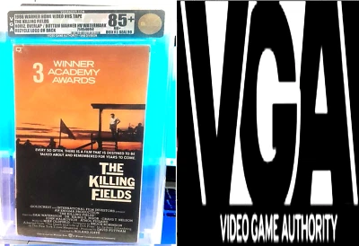 THE KILLING FIELDS 1984 / 1986 ORIGINAL vhs new graded VGA 85 NM+ WaterMarks - Image 1 of 4