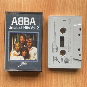 ABBA - GREATEST HITS VOL. 2 - 1979 Epic Records Cassette Tape Carpenters Roxette - Picture 1 of 1