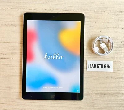 Apple iPad 6ta generación 128 GB - Wifi - Gris espacial Foto 1 de 2