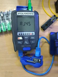 Optical Power Meter, VFL, Adap FC LC, LAN Tester. Battery Recharg. Stock USA, FL - Picture 1 of 7