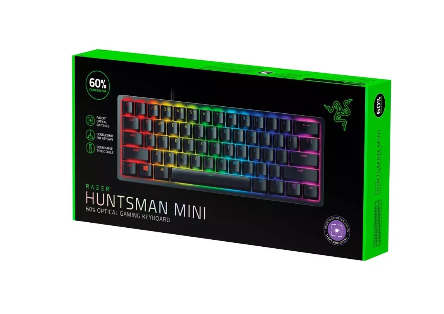 Razer Huntsman Mini Wired Gaming Keyboard  - Black NEW OPEN !!! - Image 1 of 1