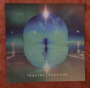 EXCLUSIVE - Imagine Dragons - “LOOM” Album Release Poster Blue Curaçao - Picture 1 of 1