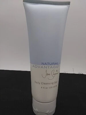 NEW Natural Advantage By Jane Seymour Skin Daily Cleansing Gel 4 fl oz / 100ml e - Image 1 of 4