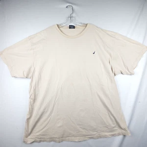 Nautica Men's Short Sleeve Classic Signature Casual T-Shirt Size XXXL - Picture 1 of 6