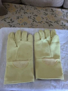 MADE WITH KEVLAR HIGH HEAT RESISTANT GLOVES FURNACE 14" PAIR MELTING WELDING - Picture 1 of 4