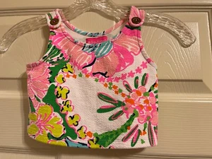 Lilly Pulitzer for Target Floral Top Shirt Girls Size 4/5 - Picture 1 of 1
