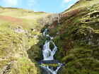 Photo 12X8 Waterfall On The Lavern Burn Durisdeermill A View From The Side C2017