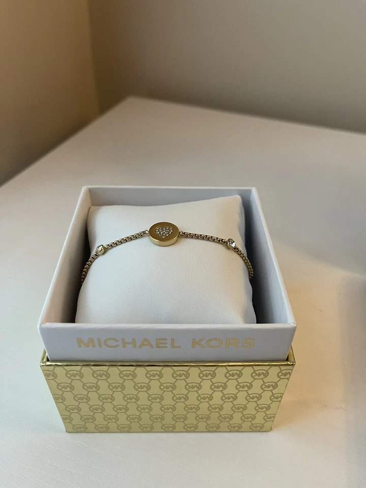 Pulsera Michael Kors MKJX5043710 IP Oro NUEVO Foto 1 de 4