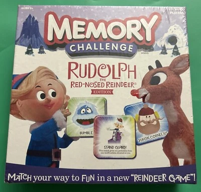 Memory Challenge Rudolph The Red-Nosed Reindeer Edition-New & Sealed - Image 1 of 3