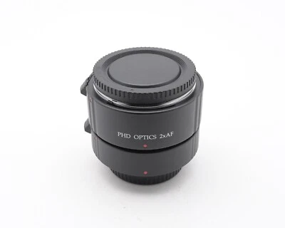 PHD Optics 2XAF DGII Teleconverter for Nikon AF Mount &  20mm Tube (#17078) - Image 1 of 4