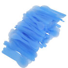(Blue)100X Facial Mask Spatula Cosmetic Mask Applying Diy Plastic Mask Bgs