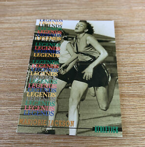 Marjorie Jackson  Legends Olympic Athletics  97  Trading Card INTREPID 1996