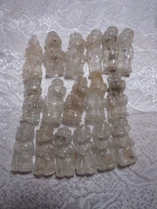 LOT OF ANTIQUE FIGURAL BROKEN GLASS BOTTLES FOR ART OR CRAFTS DUG UP IN GERMANY - Picture 1 of 20