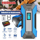 99000mAh Car Jump Starter Booster Jumper Automotive Battery Testers & Chargers