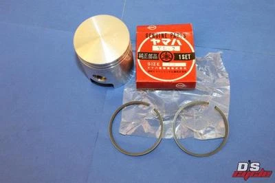 NUEVO DE LOTE YAMAHA YL2 YL-2 PISTÓN .25 OVERSIZE CON ANILLOS  Foto 1 de 4