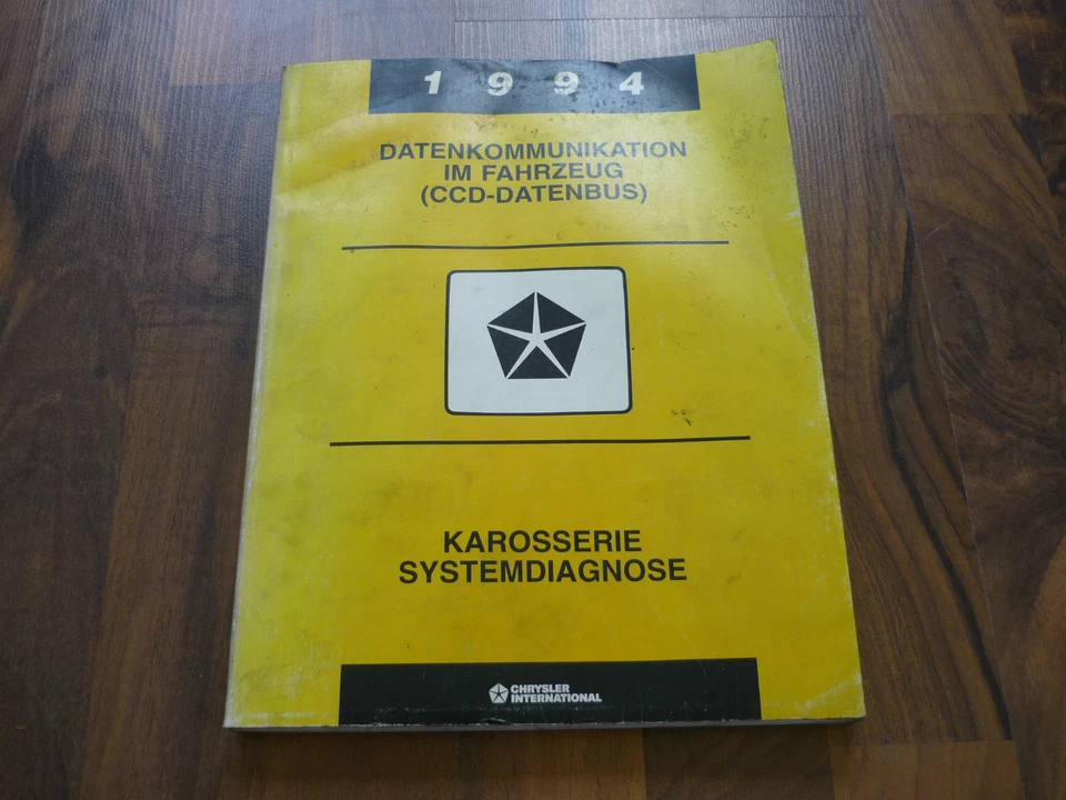 #J001 CHRYSLER JEEP DODGE EAGLE 1994 Diagnose CCD-Datenbus WERKSTATT HANDBUCH - Bild 1 von 1