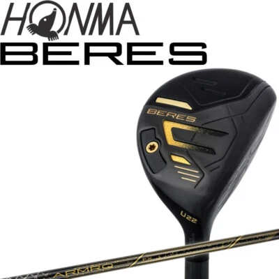 HONMA Golf Japan Limitierte Modell 2024 BERES 09 BLACK Utility Hybrid ARMRQ FX - Bild 1 von 4