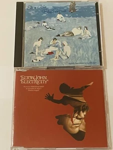 ELTON JOHN Electricity CD (2 Track Single) Import RARE +BONUS Blue Moves CD SET! - Picture 1 of 2