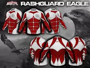 HighType Polish Eagle Rash Guard MMA BJJ Fightwear Compression Training - Picture 1 of 7