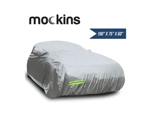 Mockins 190 x 75 x 60 in. Heavy Duty Sedan Cover - Grey - Picture 1 of 4