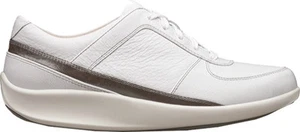 Aravon Loren WEL04WT White Laced Shoes 7 B - Picture 1 of 2
