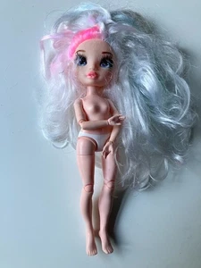 Rainbow High Bella Parker nude Doll white long hair - Picture 1 of 3